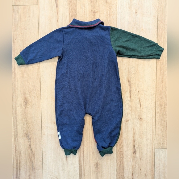 Vintage Baby Health Tex Colourblock One Piece - Picture 3 of 5